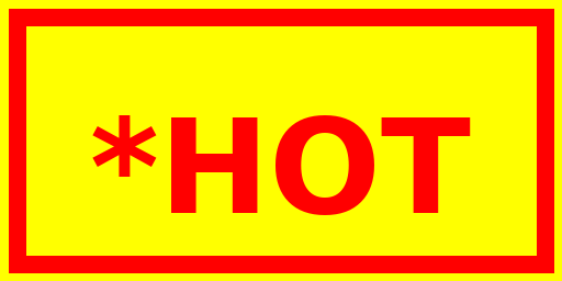 star_hot_yellow_background